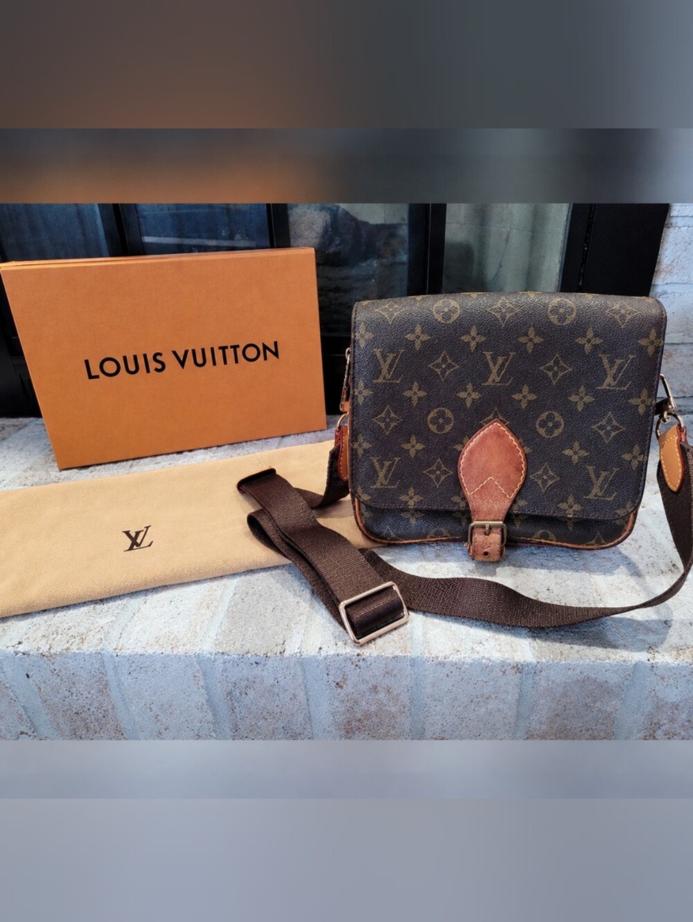Louis Vuitton Vintage Monogram Messenger Bag